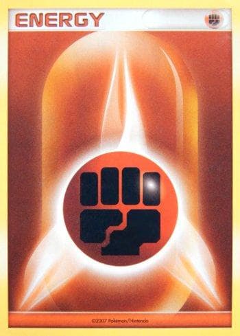 Carta Fighting Energy (2007 Unnumbered) (006/008) do set Liga BR — EB07 — Pokémon TCG | Bynx