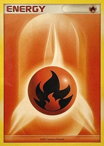 Carta Fire Energy (2007 Unnumbered) (002/008) do set Liga BR — EB07 — Pokémon TCG | Bynx