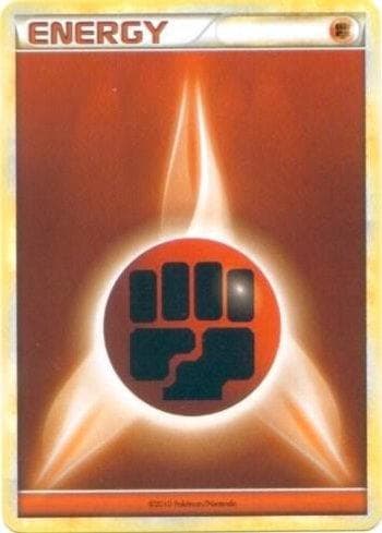Carta Fighting Energy (2010 Unnumbered) (006/008) do set Liga BR — EB10 — Pokémon TCG | Bynx