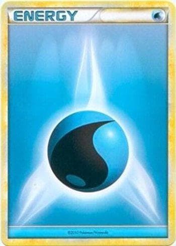 Carta Water Energy (2010 Unnumbered) (003/008) do set Liga BR — EB10 — Pokémon TCG | Bynx