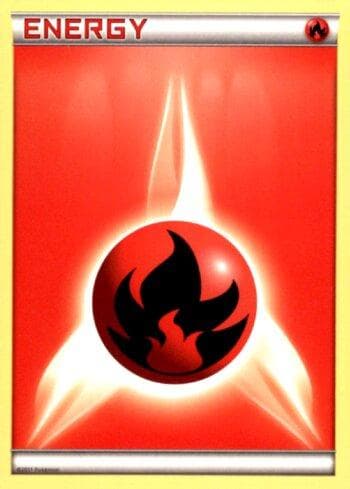Carta Energia de Fogo (2011 Unnumbered) / Fire Energy (2011 Unnumbered) (002/008) 002/8 — Pokémon TCG | Bynx