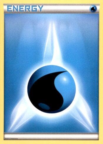 Carta Water Energy (2011 Unnumbered) (003/008) do set Liga BR — EB11 — Pokémon TCG | Bynx