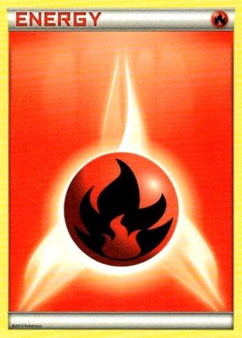 Carta Energia de Fogo (2013 Unnumbered) / Fire Energy (2013 Unnumbered) (002/008) 002/8 — Pokémon TCG | Bynx