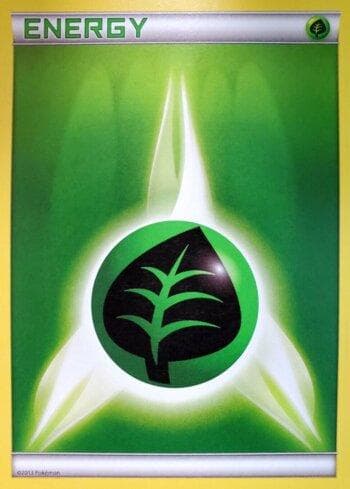 Carta Energia de Grama (2013 Unnumbered) / Grass Energy (2013 Unnumbered) (001/008) 001/8 — Pokémon TCG | Bynx