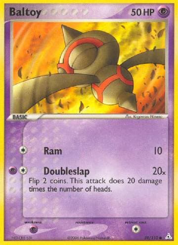 Carta Baltoy (59/110) do set EX Holon Phantoms — Pokémon TCG | Bynx