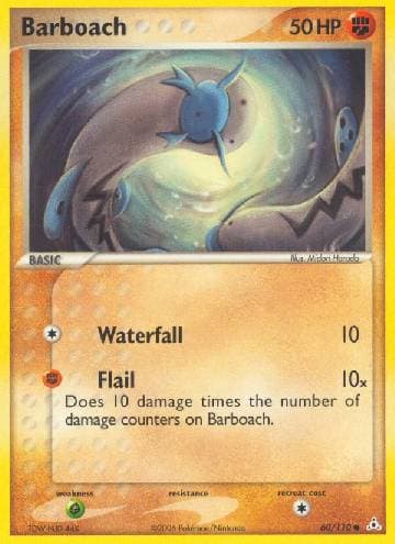 Carta Barboach (60/110) do set EX Holon Phantoms — Pokémon TCG | Bynx