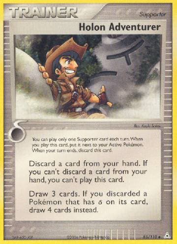 Carta Holon Adventurer (85/110) do set EX Holon Phantoms — Pokémon TCG | Bynx