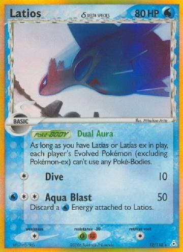 Carta Latios (12/110) do set EX Holon Phantoms — Pokémon TCG | Bynx