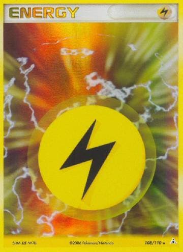 Carta Lightning Energy (108/110) do set EX Holon Phantoms — Pokémon TCG | Bynx