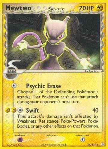 Mewtwo (24/110) — EX Holon Phantoms
