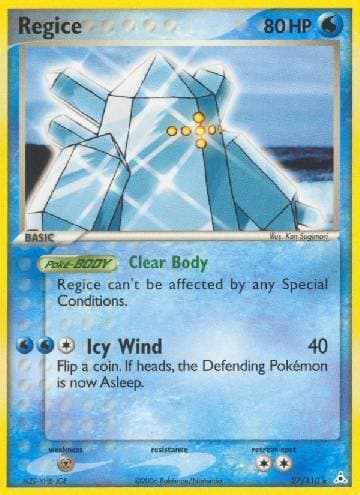 Carta Regice (27/110) do set EX Holon Phantoms — Pokémon TCG | Bynx
