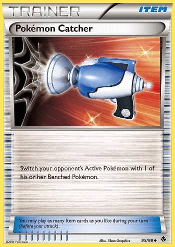 Carta Pokémon Catcher (95/98) do set Poderes Emergentes — Pokémon TCG | Bynx