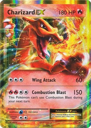Charizard-EX (12/108) — Evoluções