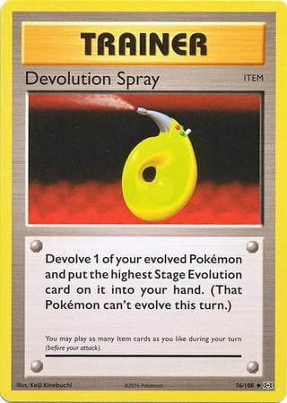 Devolution Spray (76/108) — Evoluções