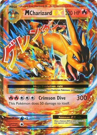 M Charizard-EX (13/108) — Evoluções