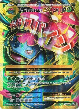 M Venusaur-EX (100/108) — Evoluções