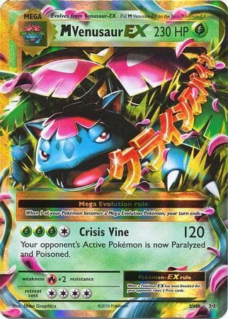 M Venusaur-EX (2/108) — Evoluções