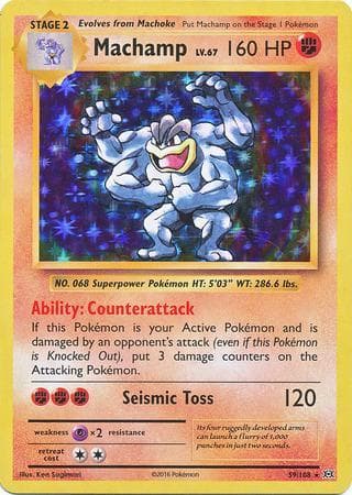 Carta Machamp (59/108) do set Evoluções — Pokémon TCG | Bynx