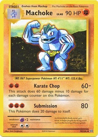 Machoke (58/108) — Evoluções