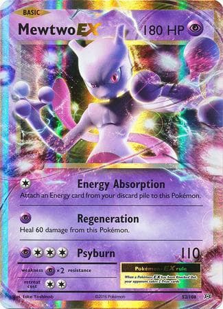 Mewtwo-EX (52/108) — Evoluções