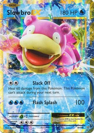 Carta Slowbro-EX (26/108) do set Evoluções — Pokémon TCG | Bynx