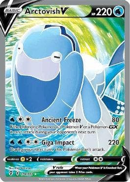 Carta Arctovish-V (176/203) do set Céus em Evolução — Pokémon TCG | Bynx