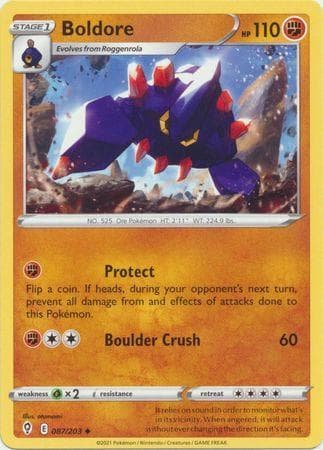 Carta Boldore (87/203) do set Céus em Evolução — Pokémon TCG | Bynx