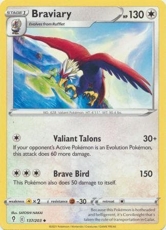 Braviary (137/203) — Céus em Evolução