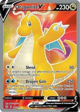 Dragonite-V (191/203) — Céus em Evolução