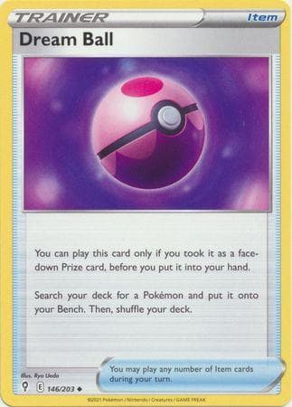 Carta Dream Ball (146/203) do set Céus em Evolução — Pokémon TCG | Bynx