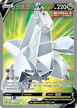 Carta Duraludon-V (197/203) do set Céus em Evolução — Pokémon TCG | Bynx