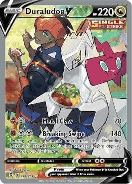 Carta Duraludon-V (198/203) do set Céus em Evolução — Pokémon TCG | Bynx