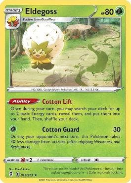 Carta Eldegoss (16/203) do set Céus em Evolução — Pokémon TCG | Bynx