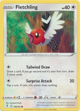 Fletchling (138/203) — Céus em Evolução