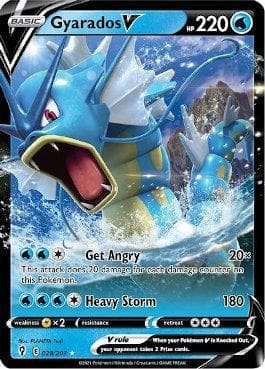Gyarados-V (28/203) — Céus em Evolução