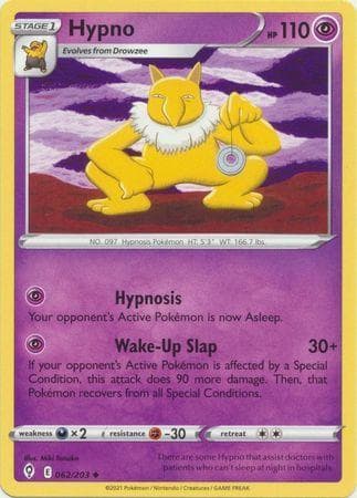 Carta Hypno (62/203) do set Céus em Evolução — Pokémon TCG | Bynx