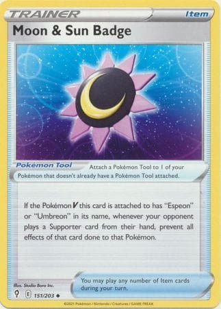 Moon & Sun Badge (151/203) — Céus em Evolução
