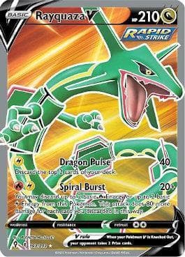 Rayquaza-V (193/203) — Céus em Evolução