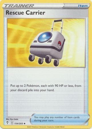 Carta Rescue Carrier (154/203) do set Céus em Evolução — Pokémon TCG | Bynx