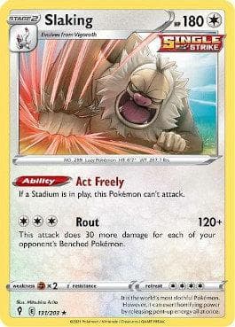 Carta Slaking (131/203) do set Céus em Evolução — Pokémon TCG | Bynx