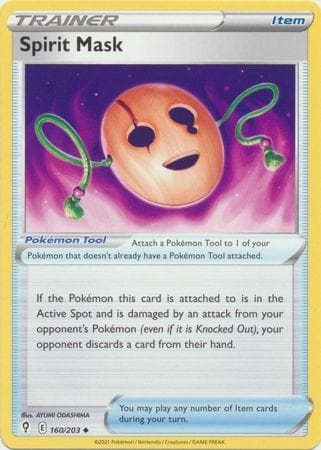 Carta Spirit Mask (160/203) do set Céus em Evolução — Pokémon TCG | Bynx
