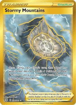 Carta Stormy Mountains (232/203) do set Céus em Evolução — Pokémon TCG | Bynx
