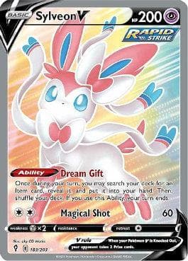 Sylveon-V (183/203) — Céus em Evolução