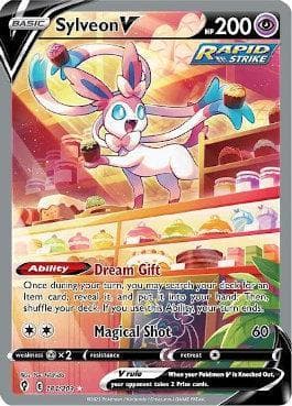 Sylveon-V (184/203) — Céus em Evolução