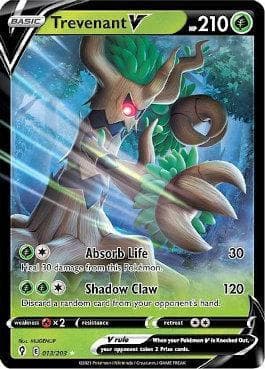 Carta Trevenant-V (13/203) do set Céus em Evolução — Pokémon TCG | Bynx