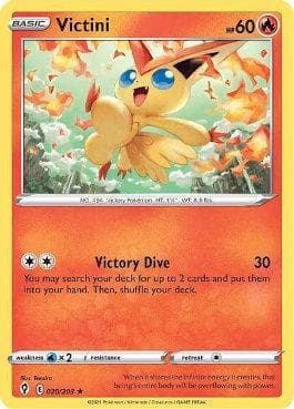 Victini (20/203) — Céus em Evolução