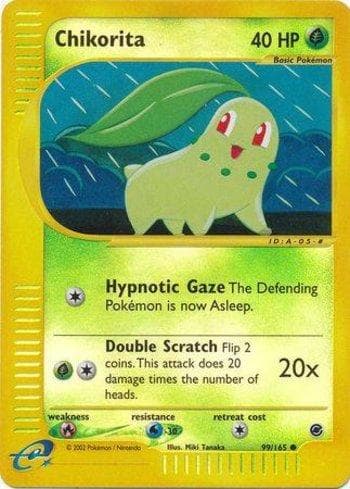 Chikorita (Reverse Holo) (99b/165) — Expedition
