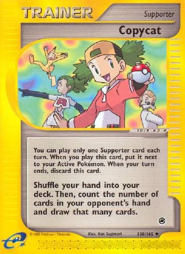 Carta Copycat (138/165) do set Expedition — Pokémon TCG | Bynx