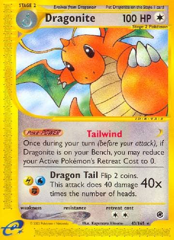 Dragonite (43/165) — Expedition
