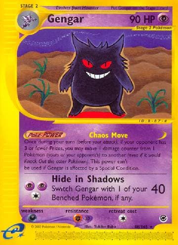 Carta Gengar (48/165) do set Expedition — Pokémon TCG | Bynx